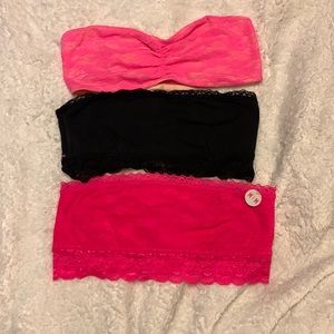 Lot of Victoria’s Secret bandeau bras